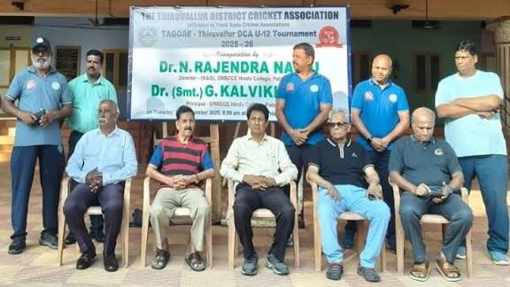 டாகோர் – திருவள்ளூர் டிசிஏ கிரிக்கெட் போட்டி: காஞ்சிபுரம், ராணிப்பேட்டை அணிகள் வெற்றி