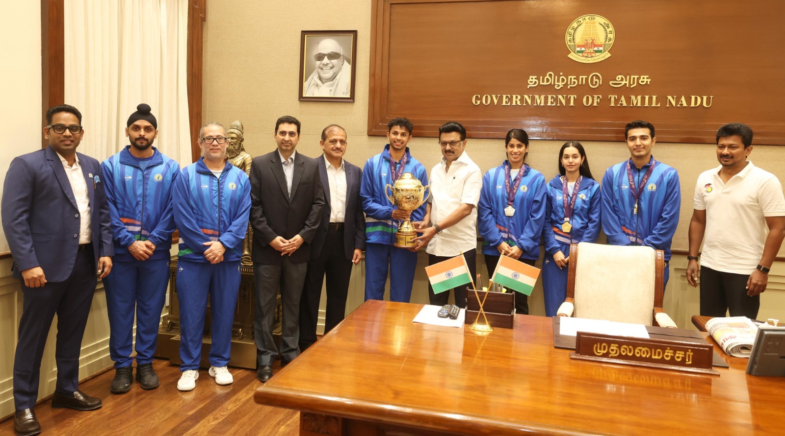 சென்னையில் நடந்த SDAT Squash World Cup 2025