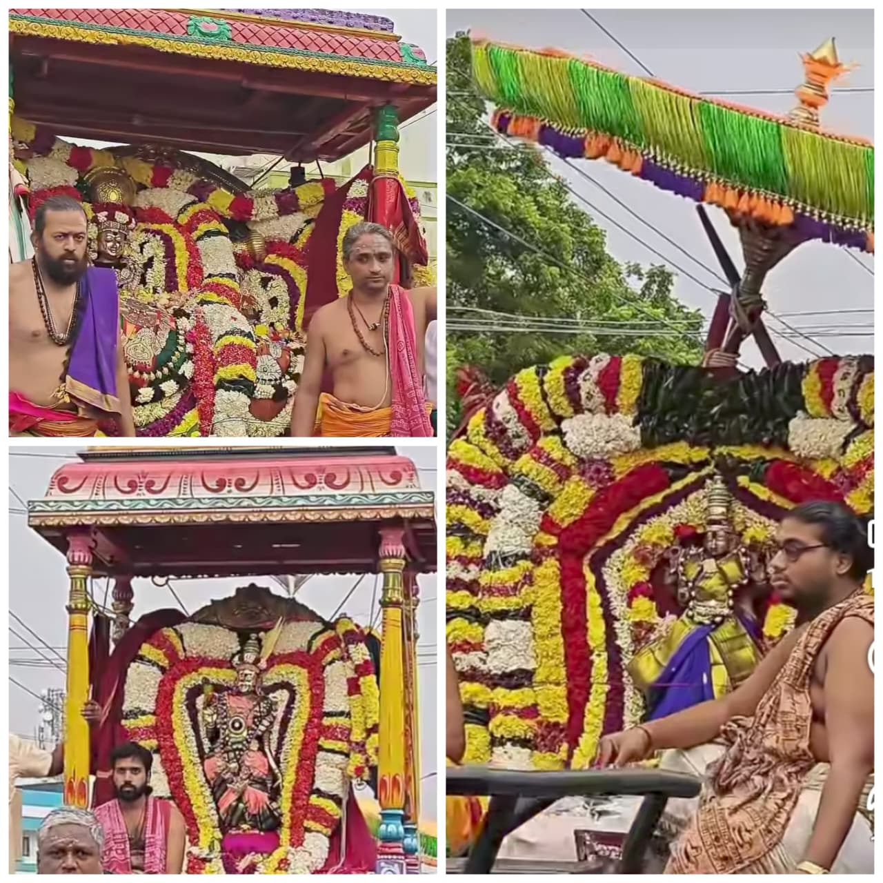 கார்த்திகை தீபத் திருவிழா முடிந்து அண்ணாமலையார் கிரிவலம்......