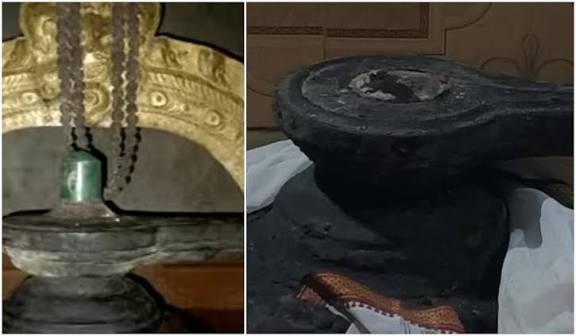 இலையூர் சிவன் கோயிலில் மரகதலிங்கம் திருட்டு!