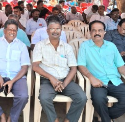 சிவகங்கையில் ஜாக்டோ ஜியோ பட்டினி போராட்டம்