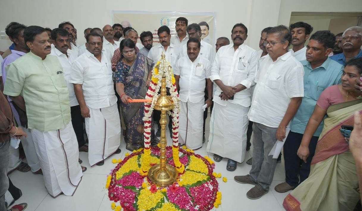 குலசேகரன்புதூரில் புதிதாக கட்டப்பட்ட வட்டார போக்குவரத்து அலுவலகம்