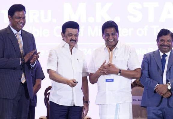 ராம்ராஜ் காட்டன் சென்னையில் நடத்திய முதல் மாநாடு பிரபல தொழிலதிபர்கள் பங்கேற்றனர்