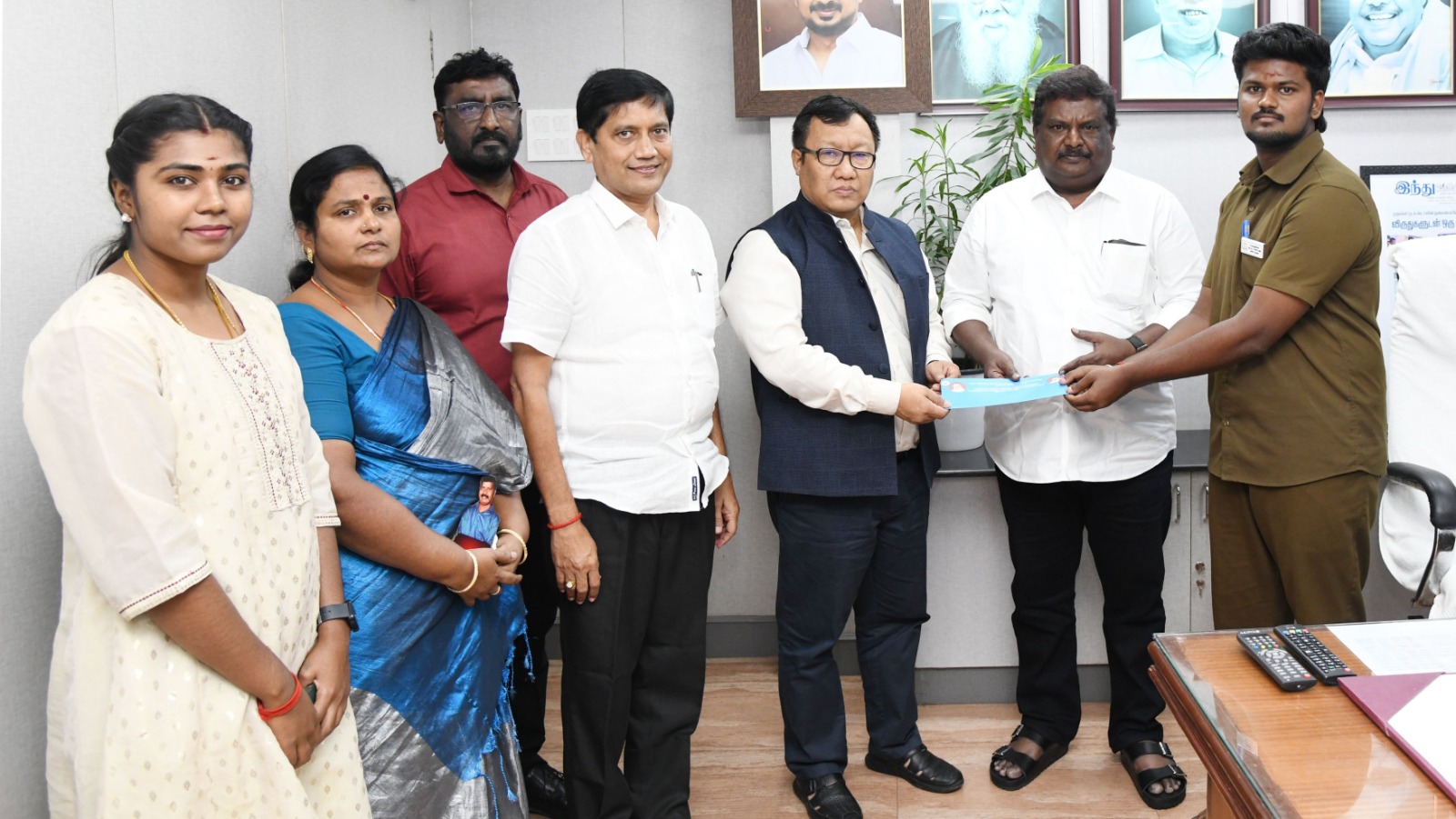 கருணை அடிப்படையில் பணிநியமன ஆணை