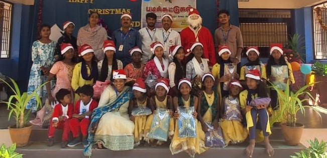 உசிலம்பட்டி குழந்தைகள் காப்பகத்தில் கிறிஸ்துமஸ் விழா