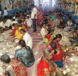 ராமேசுவரம் ராமநாத சுவாமி கோயிலில் உண்டியல் திறப்பு