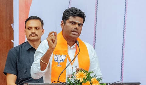 திமுக ஆட்சிக்கு வந்ததில் இருந்து 161 கோயில்களை இடித்திருக்கிறது: அண்ணாமலை குற்றச்சாட்டு