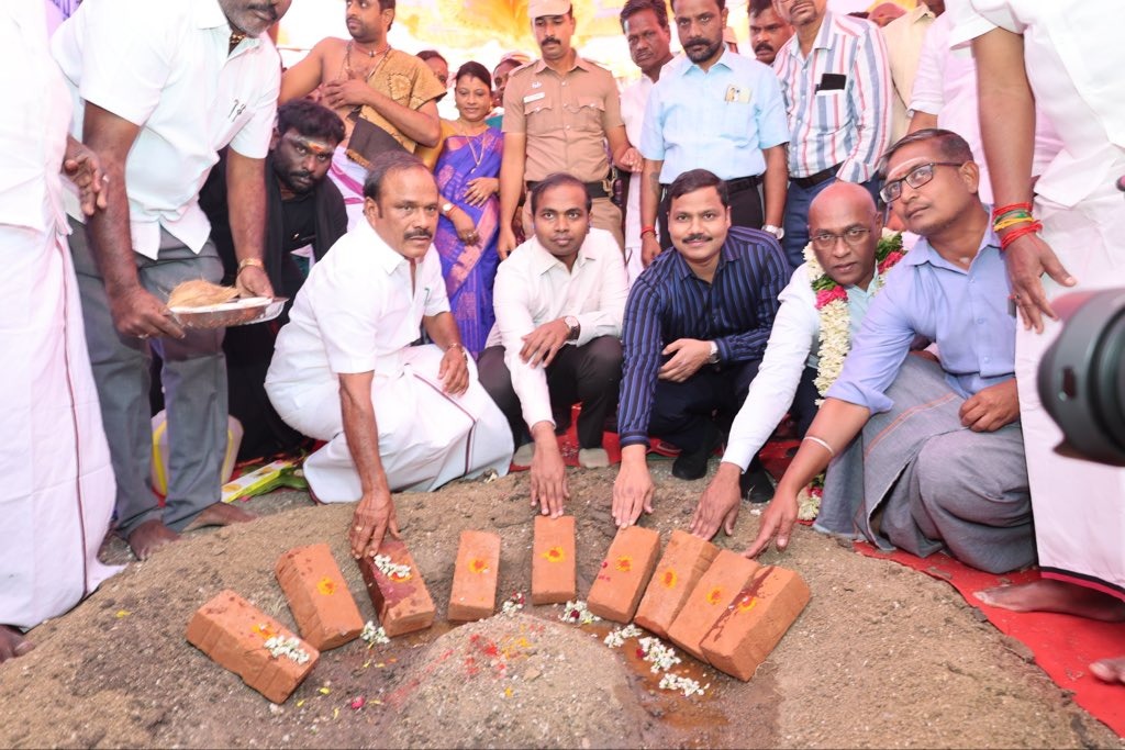 கண்டப்பங்குறிச்சியில் ரூபாய் 13.88 கோடி மதிப்பீட்டில் அரசு தொழில் பயிற்சி நிலையம் கட்டிடம்