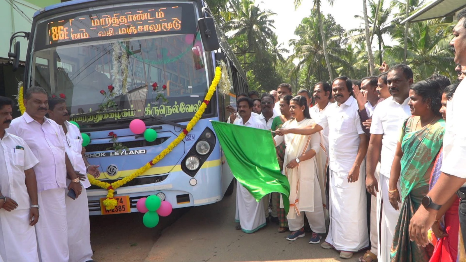 மார்த்தாண்டத்தில் இருந்து கிராமப்புறங்கள் வழியாக புதிதாக இரு பஸ் சேவை
