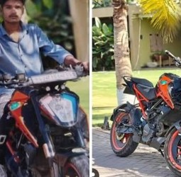 140 கி.மீ. வேகத்தில் பைக் ஓட்டிய இளைஞர் தலை துண்டிப்பு