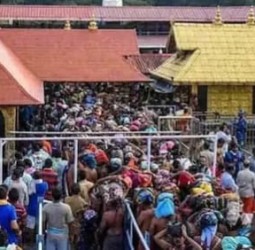 சபரிமலையில் 15 நாளில்  14 லட்சம் பக்தர்கள் தரிசனம்