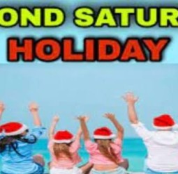 இரண்டாம் சனிக்கிழமை.....