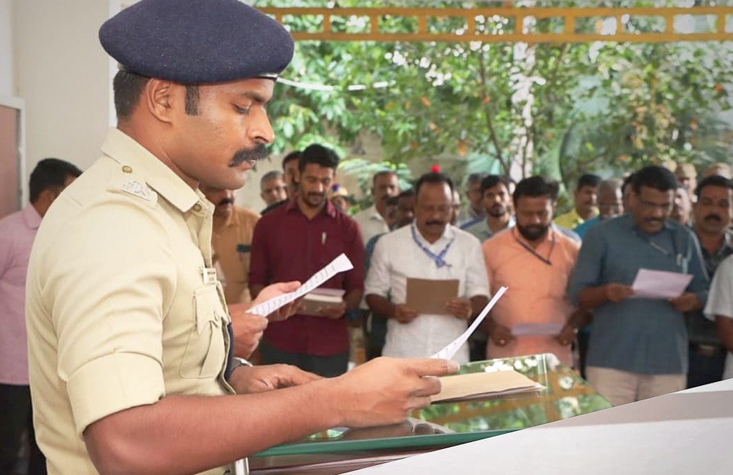 கன்னியாகுமரி மாவட்ட எஸ்.பி., ஸ்டாலின் தலைமையில் மனித உரிமைகள் உறுதிமொழி