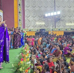 குறிஞ்சிப்பாடி சட்டமன்றத் தொகுதியில் நடந்த, தமிழக மகளிர் உரிமை மீட்புப் பயணம்