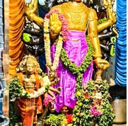 வடவள்ளி பஞ்சமுக ஆஞ்சநேயர் கோவிலில் நேற்று அனுமன் ஜெயந்தி விழா