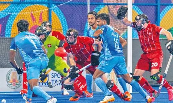 ஜூனியர் உலகக் கோப்பை ஆக்கி: இந்திய அணி கால்இறுதிக்கு தகுதி