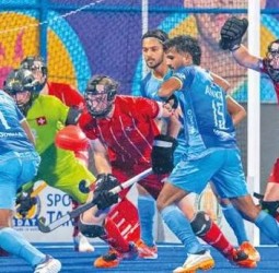 ஜூனியர் உலகக் கோப்பை ஆக்கி: இந்திய அணி கால்இறுதிக்கு தகுதி