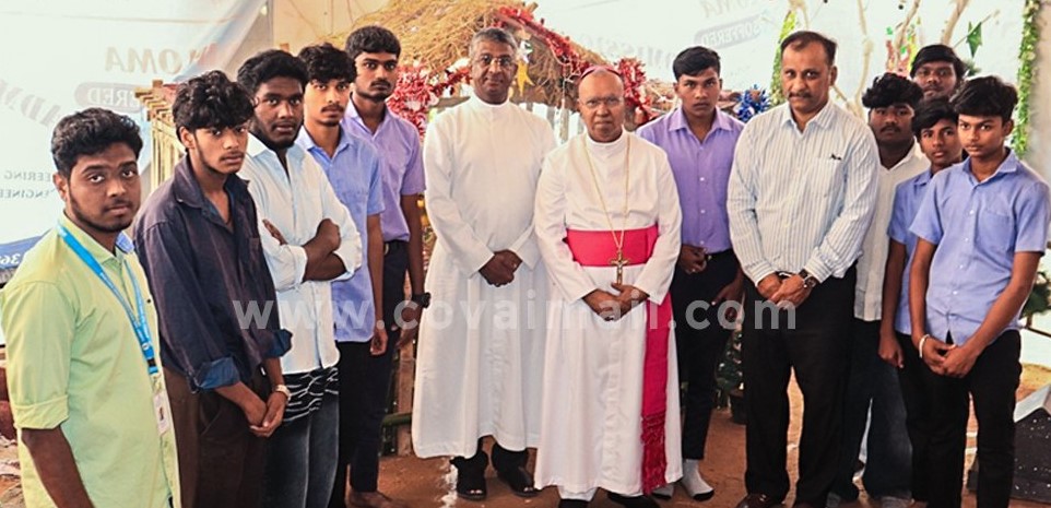 கோவை கிறிஸ்ட் தி கிங் பாலிடெக்னிக் கல்லூரியில் கிறிஸ்துமஸ்விழா