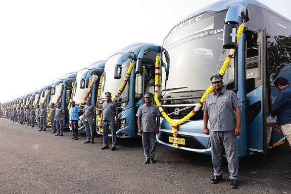 தமிழக அரசின் வால்வோ சொகுசுப் பேருந்து! கட்டணம் எவ்வளவு?