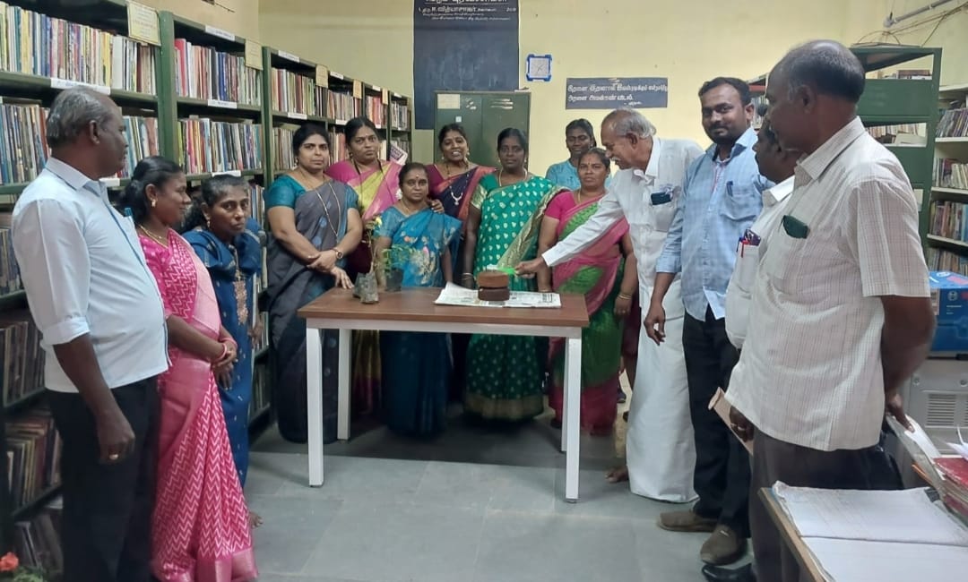 கோபாலகிருஷ்ணர் அரசு கிளை நூலகத்தில் புத்தாண்டு தின விழா