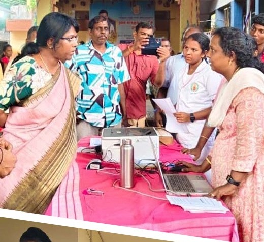 தடிக்காரன்கோணம் பள்ளியில் நடந்த நலம்காக்கும் ஸ்டாலின் திட்ட மருத்துவ முகாம்