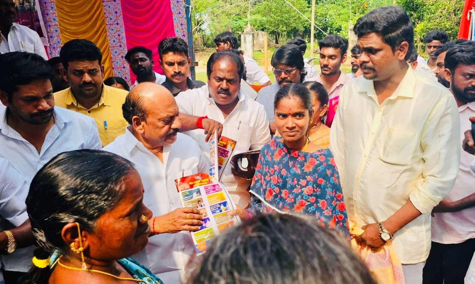 நாட்டரசன்பட்டு ஊராட்சியில், நடந்த “என் வாக்குச்சாவடி… வெற்றி வாக்குச்சாவடி பரப்புரை