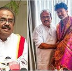 தவெக பரப்புரை செயலாளராக நாஞ்சில் சம்பத் நியமனம்: விஜய் அறிவிப்பு