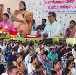 தஞ்சை மாவட்டத்தில் சம்பா நெல் கொள்முதல் பணிகள் குறித்து பணியாளர்களுக்கு சிறப்பு பயிற்சி