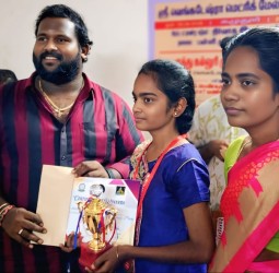 கழுதூர் ஸ்ரீ வெங்கடேஷ்வரா கல்லூரியில் ஓவிய போட்டி