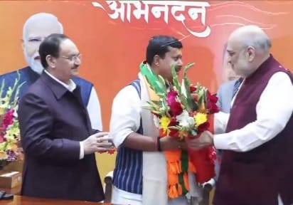 பா.ஜ.க.வின் புதிய தேசிய செயல் தலைவராக பதவியேற்றார் நிதின் நபின்