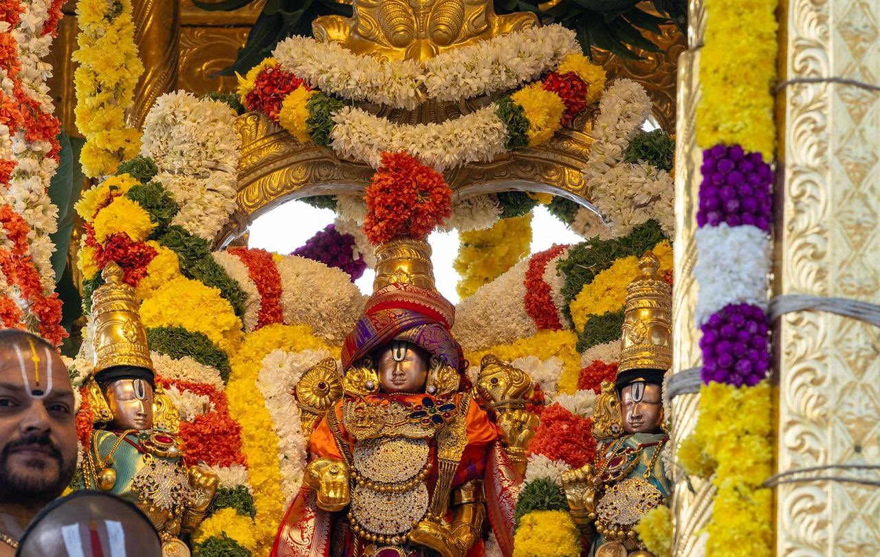 ஸ்ரீதேவி,பூதேவி சமேதராக ரதயாத்திரை