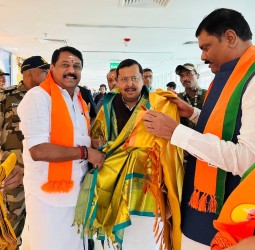 சென்னையில் பாஜக செயல்தலைவர் நிதின் நபி