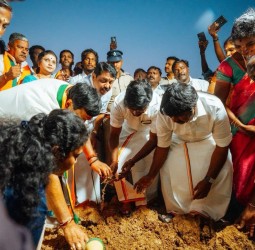 பனை மரத்தின் விதைகள் நடும் விழா