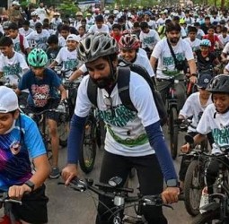 சென்​னை​யில் நடந்த சைக்ளோத்தான் போட்டி!