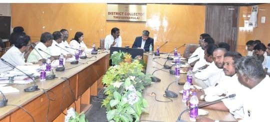 சிறப்பு தீவிர வாக்காளர் பட்டியல் திருத்தம் ஆய்வு கூட்டம்.....