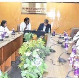 சிறப்பு தீவிர வாக்காளர் பட்டியல் திருத்தம் ஆய்வு கூட்டம்.....