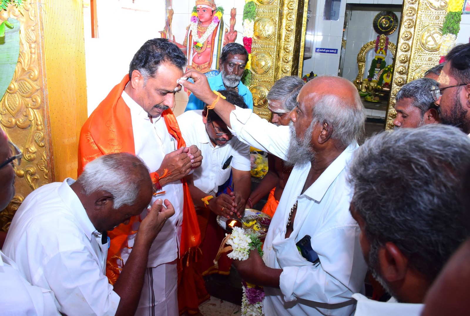 வெங்கமேடு பகுதியில் சத்தியஜோதி ஐயப்பன் திருக்கோவிலின் 31 ஆம் ஆண்டு மண்டல பூஜை