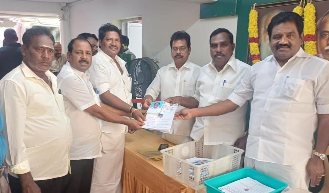 திருவொற்றியூர் தொகுதியில் போட்டியிட அமமுக விருப்ப மனு