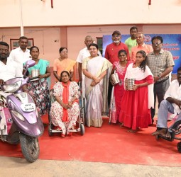 உலக மாற்றுத்திறனாளிகள் தினம் மற்றும் புத்தாண்டு விழா