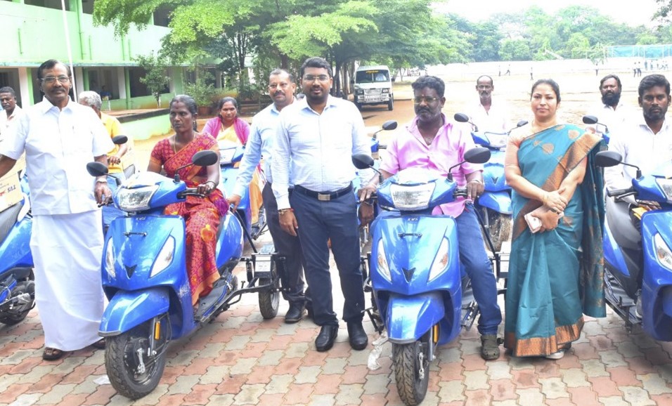 திண்டுக்கல் ஓம் சாந்தி சிபிஎஸ்இ மேல்நிலைப்பள்ளியில் உலக மாற்றுத்திறனாளிகள் தின விழா