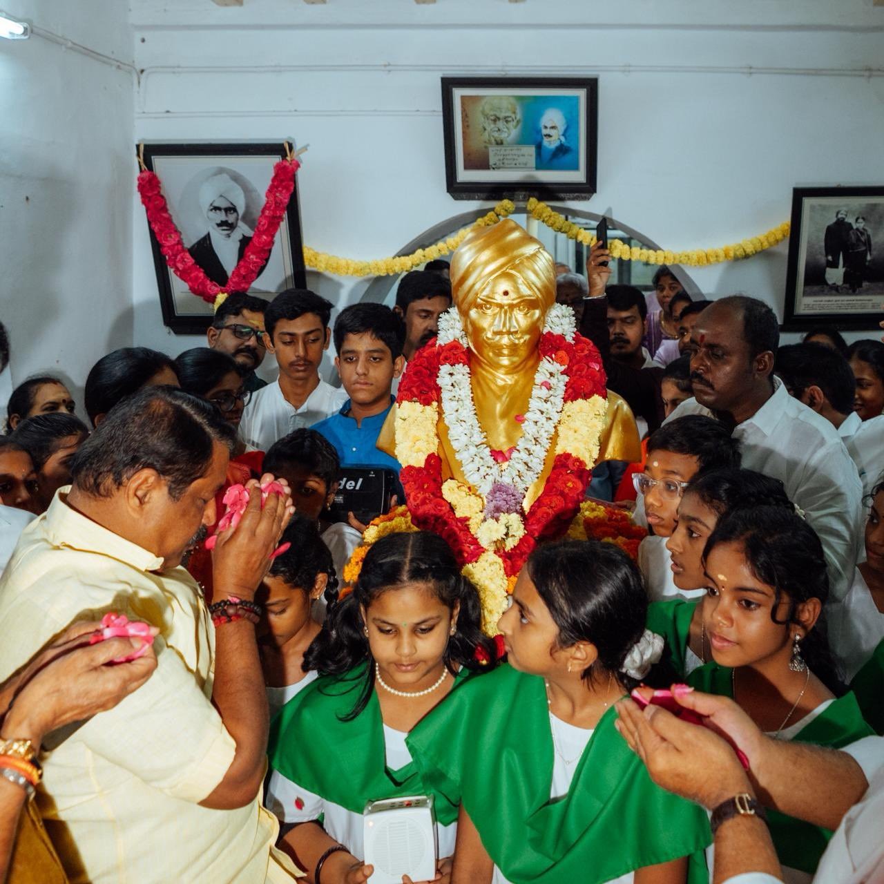 வானவில் பண்பாட்டு மையம் சார்பாக நடத்தப்பட்ட பாரதியார் திருவிழா