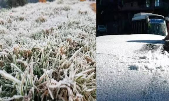 ஊட்டியில் கடும் குளிர் : உறைபனியால் மக்கள் தவிப்பு