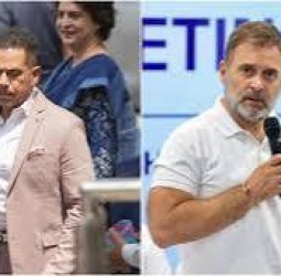 ராபர்ட் வதேராவுக்கு எதிரான குற்றப்பத்திரிகை அரசியல் உள்நோக்கம் கொண்டது: ராகுல் காந்தி