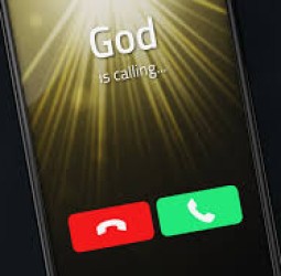 கடவுளிடம் கைப்பேசி !