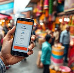 கர்நாடகாவில்  யுபிஐ-க்கு எதிராக வியாபாரிகள் போராட்டம் ஸ்கேனர்கள் கிழித்தெறியப்பட்டது