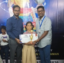 தஞ்சாவூரில் மாவட்ட அளவில் நடைபெற்ற ABACUS Competition