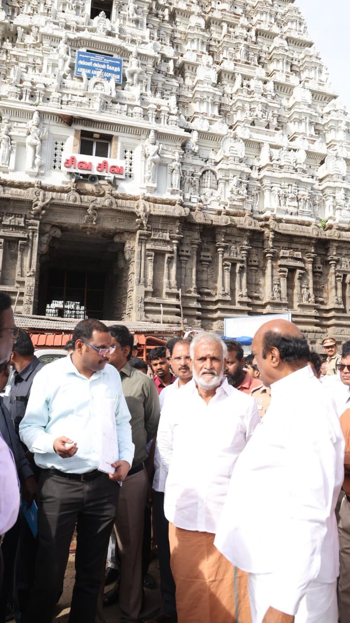 திருவண்ணாமலை கோவிலில்  திருப்பதி போல பிரேக் தரிசனம்