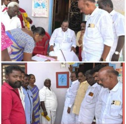 ஓரணியில் உறுப்பினர் சேர்க்கை கள ஆய்வு........