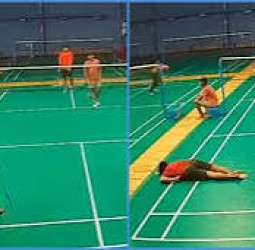 இறகு பந்து விளையாடியபோது மாரடைப்பால் இளைஞர் மரணம்