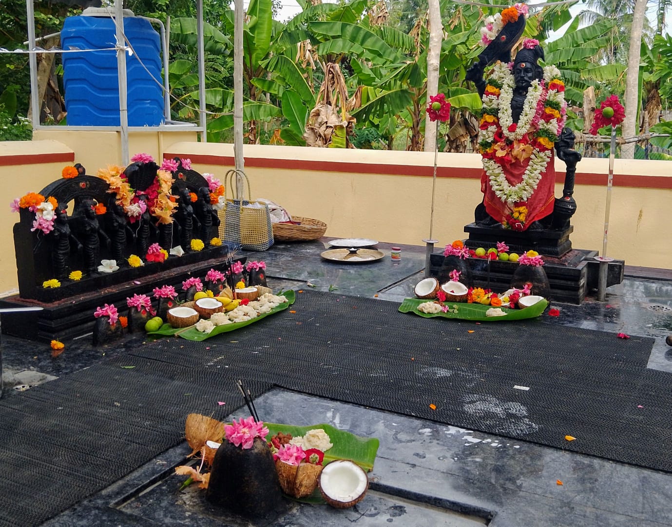 தோட்டக்காடு ஸ்ரீகருப்பண்ணசாமி, கன்னிமார் சாமிகளுக்கு ஆடி அமாவாசையை முன்னிட்டு சிறப்பு பூஜை